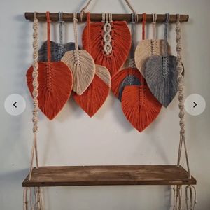 دیوارکوب شلف چوبی ترند ارت بیوتی طرح سریتا