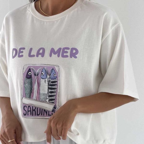 ست تیشرت و دامن DE LA MER کد 160938