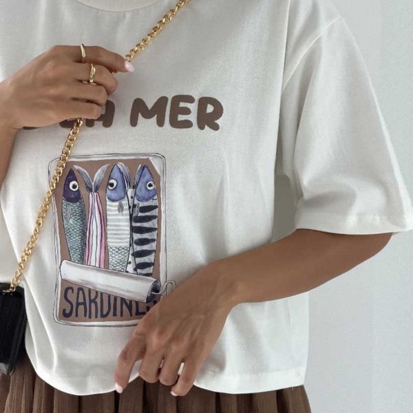 ست تیشرت و دامن DE LA MER کد 160938