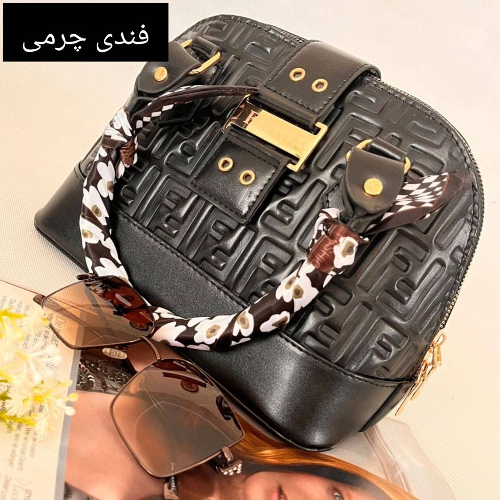 قیمت کیف هلالی طرح مارک متریال وارداتی