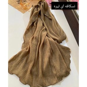 خرید آنلاین شال پلیسه برشکا حاشیه دالبری