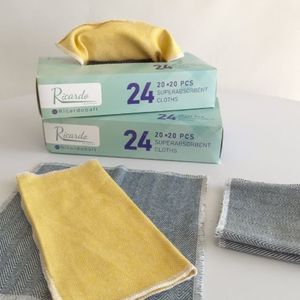 دستمال جعبه ای نانو نخی 20*20