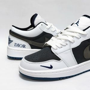 خرید اینترنتی کتانی نایک جردن وان کاستوم طرح دیور Nike Jordan Dior