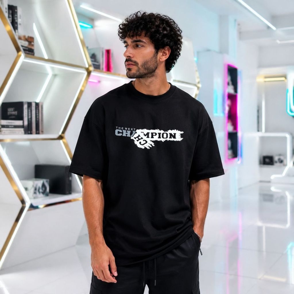 خرید آنلاین تیشرت مردانه پنبه سوپر CHAMPION در 5 رنگ متنوع