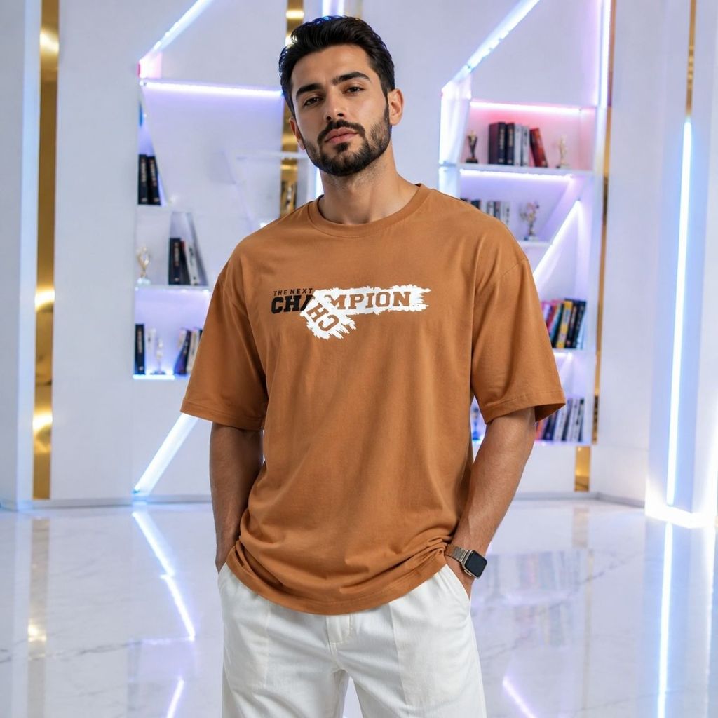 مشخصات تیشرت مردانه پنبه سوپر CHAMPION در 5 رنگ متنوع