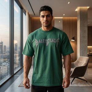 مشخصات تیشرت مردانه پنبه سوپر BALANCE قواره باکسی در 4 رنگ جذاب 