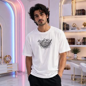 فروش اینترنتی تیشرت مردانه پنبه سوپر Things قواره باکسی در 4 رنگ جذاب