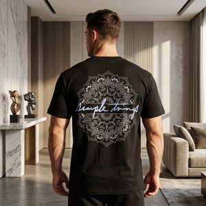 خرید انلاین تیشرت مردانه پنبه سوپر Things قواره باکسی در 4 رنگ جذاب 