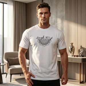 تیشرت مردانه پنبه سوپر Things قواره باکسی در 4 رنگ جذاب