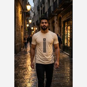 فروش اینترنتی تیشرت مردانه پنبه سوپر Tree line در 6 رنگ متنوع 
