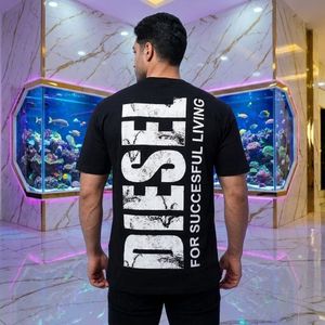 خرید آنلاین تیشرت مردانه پنبه سوپر DIESEL در 5 رنگ متنوع