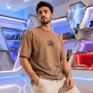 خرید اینترنتی تیشرت مردانه پنبه سوپر Natual home قواره باکسی در 5 رنگ متنوع