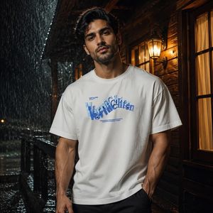 خرید اینترنتی تیشرت مردانه پنبه سوپر Vernichten قواره باکسی در 5 رنگ متنوع 