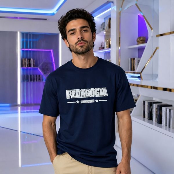 تیشرت مردانه پنبه سوپر PEDAGOGIA در 5 رنگ جذاب
