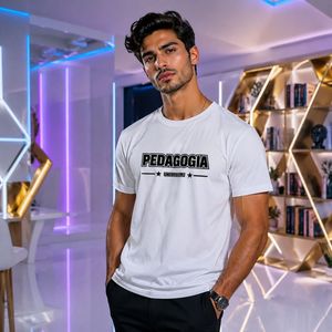 قیمت ارزان تیشرت مردانه پنبه سوپر PEDAGOGIA در 5 رنگ جذاب