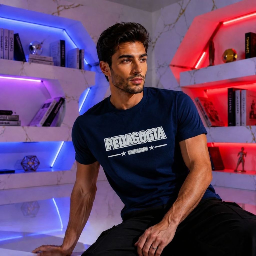 خرید انلاین تیشرت مردانه پنبه سوپر PEDAGOGIA در 5 رنگ جذاب