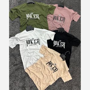 فروش اینترنتی تیشرت مردانه پنبه سوپر JOKER در 5 رنگ متنوع 
