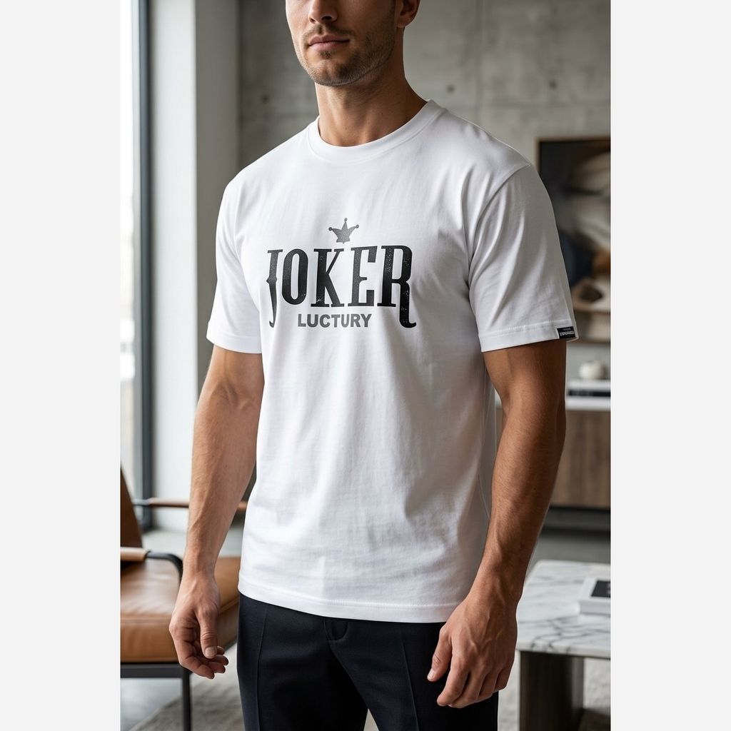 فروش اینترنتی تیشرت مردانه پنبه سوپر JOKER در 5 رنگ متنوع 