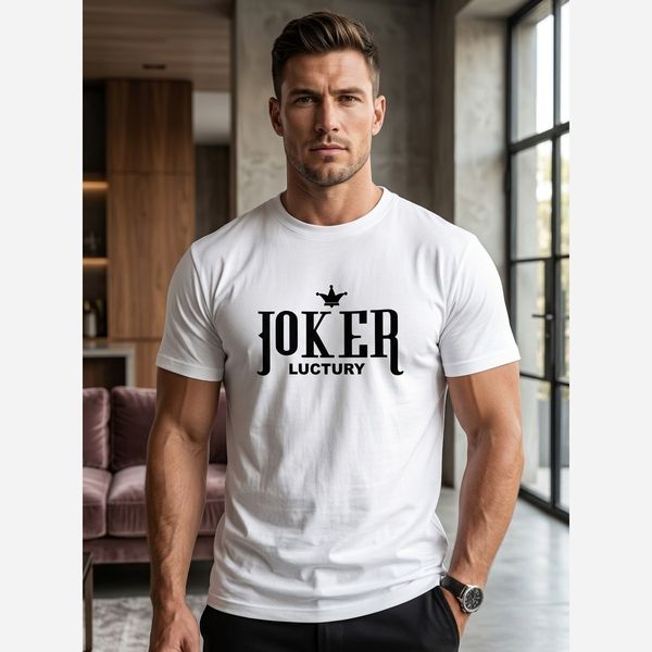 تیشرت مردانه پنبه سوپر JOKER در 5 رنگ متنوع
