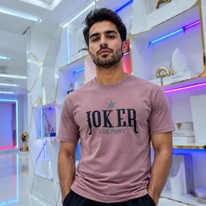 خرید انلاین تیشرت مردانه قواره تک پوش JOKER پنبه سوپر در 5 رنگ متنوع