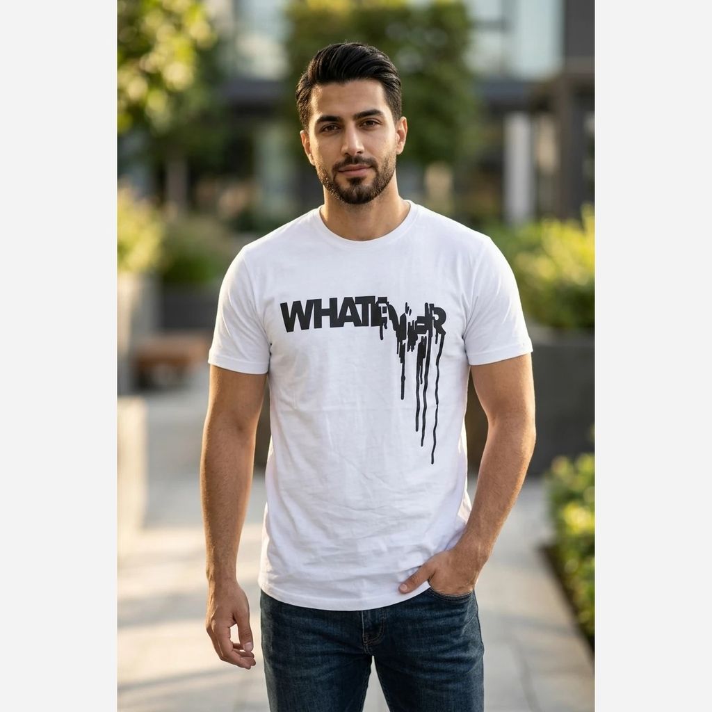 قیمت ارزان تیشرت مردانه پنبه سوپر اعلا نخ30 water در 6 رنگ متنوع 