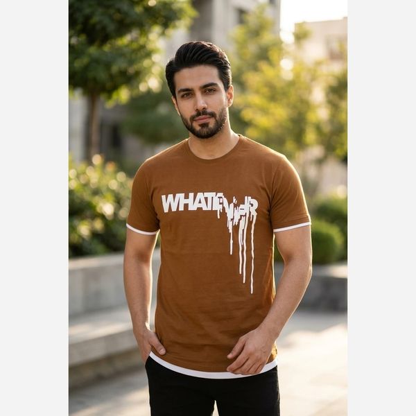 تیشرت مردانه پنبه سوپر اعلا نخ30 water در 6 رنگ متنوع