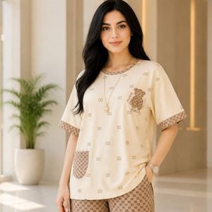 ست تیشرت و شلوار گوچی خرسی