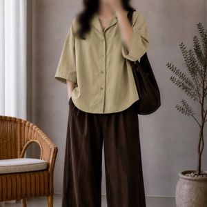 فروش اینترنتی شومیز یقه شکاری ana