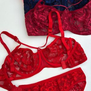قیمت ارزان ست شورت و سوتین فنردار گیپوری سایز 75 تا 90