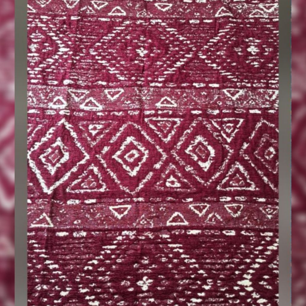 خرید آنلاین روفرشی مخمل شانل دورو (فانتزی ) سه متری