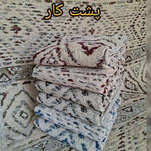 قیمت ارزان روفرشی مخمل شانل دورو (فانتزی ) سه متری