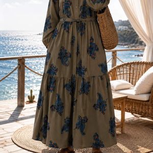 پیراهن ساحلی نقش ana