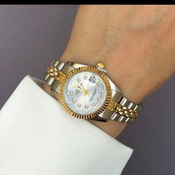 ساعت زنانه  رولکس مدل مشهور دیت جاستROLEX DATEJUST