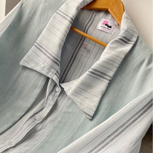 شومیز و جلیقه جین 