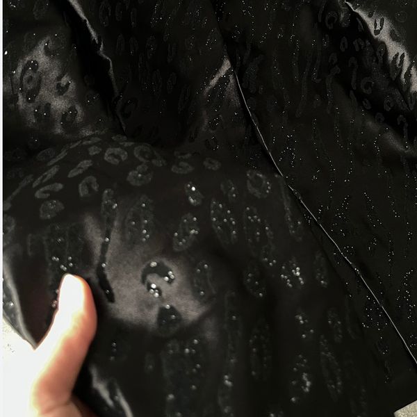 مانتو زنانه ژاکارد مشکی