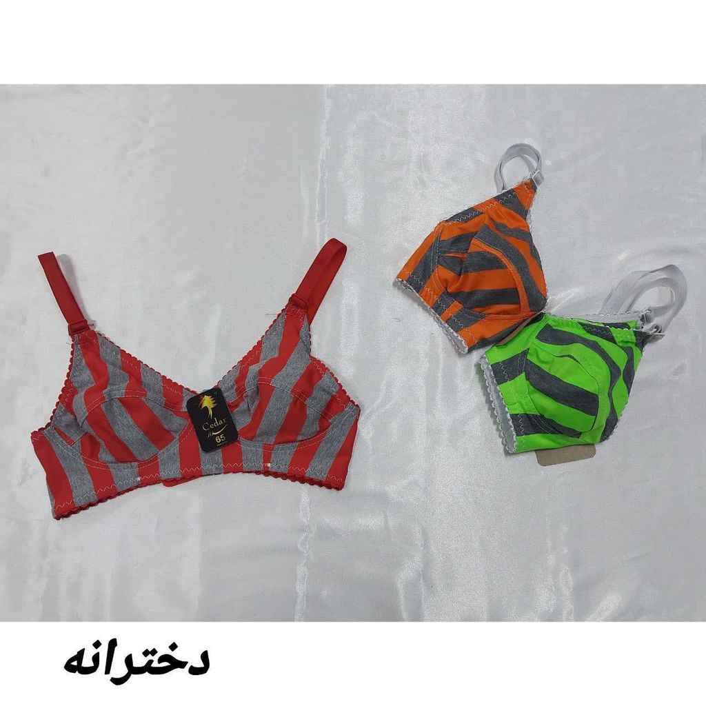 فروش اینترنتی سوتین دخترانه نخی 60و65  