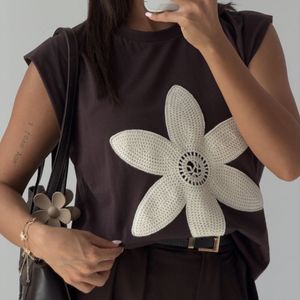 قیمت ارزان تیشرت QUZU FLOWER کد 180731