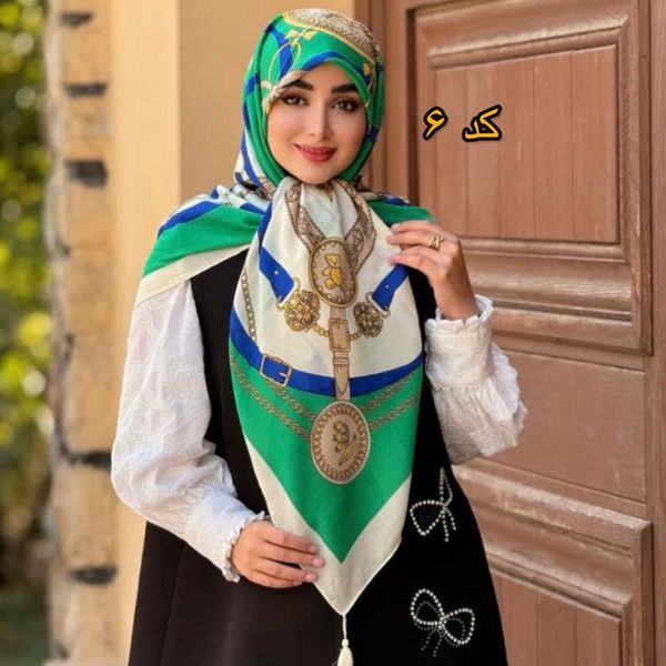 روسری نخی سیااسکارف