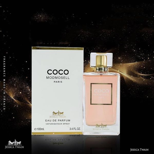 عطر ادکلن زنانه شنل کوکو مادمازل پاریس جسیکا توین فرانسه - 100 میل