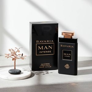 فروش اینترنتی عطر ادکلن مردانه بولگاری من این بلک فراگرنس ورد مدل باواریا من اینتنس