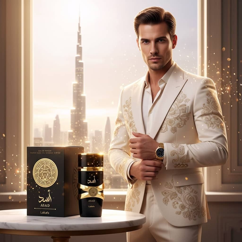 خرید اینترنتی عطر ادکلن عربی مردانه اسد لطافه رایحه ساواج الکسیر - اصل امارات