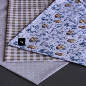خرید اینترنتی قیمت پارچه کتان اشپزخانه 1273