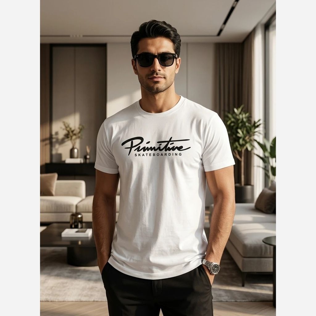 خرید آنلاین تیشرت مردانه پنبه سوپر Paradise قواره تک پوش در 6 رنگ 