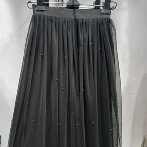 مشخصات دامن توری مرواریدی