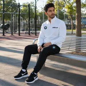 پکیج ست مردانه سوییشرت شلوار مدل Mpowerکفش ورزشی مدل pavlo