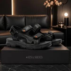 خرید اینترنتی قیمت کفش صندل مردانه تابستانی مدل Sina Shoes -مشکی