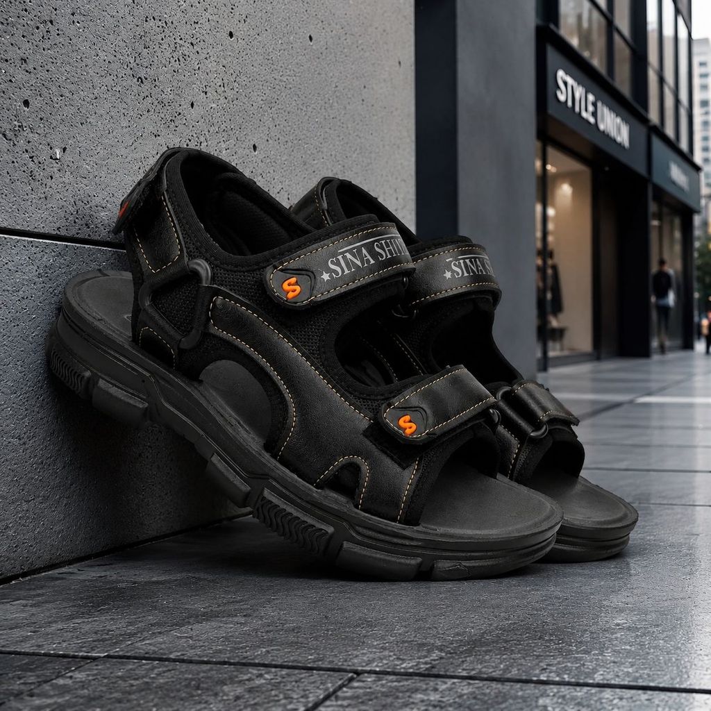 قیمت کفش صندل مردانه تابستانی مدل Sina Shoes -مشکی