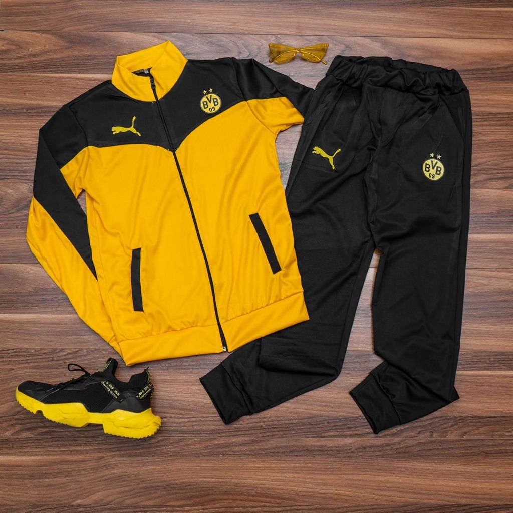 مشخصات ست سوئیشرت شلوار دورتموند مردانه مدل BVB09