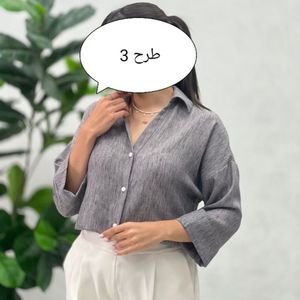 فروش اینترنتی شومیز مانتویی زنانه لینن زارا کجراه کد 1302