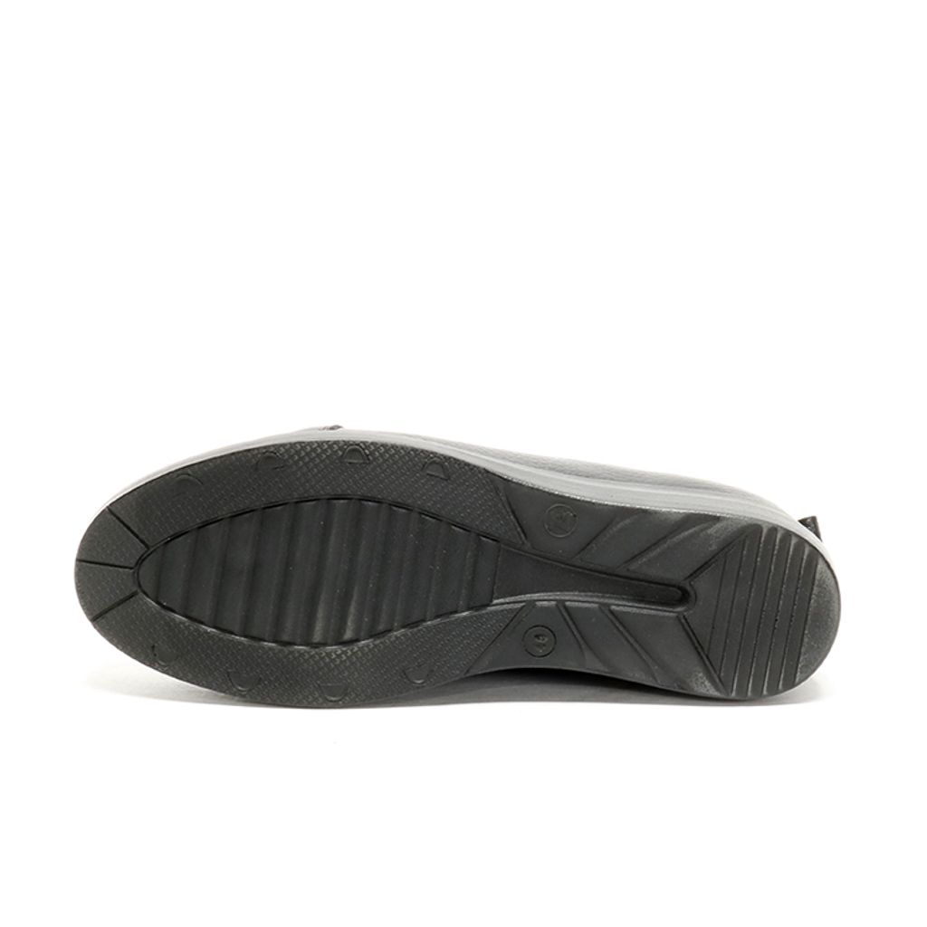 خرید اینترنتی قیمت کفش طبی زنانه چرم دیبا مدل چرم زیپی